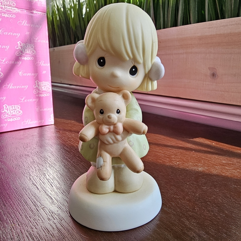 HP🎉 Precious Moments® 2000 "Life's Beary Precious With You" Figurine #642673 - Picture 2 of 11